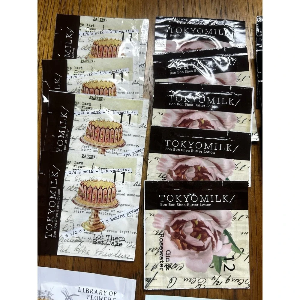 Tokyo Milk Hand Cream Samples Mixed Variety Lot of 85 0.12 Oz / 3.5 Gm